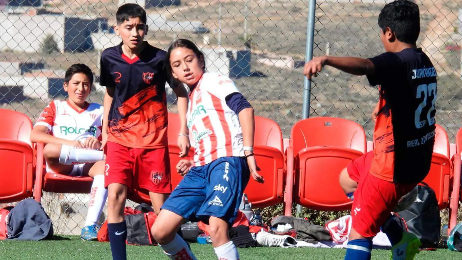 Futbolista Paulina del Ángel